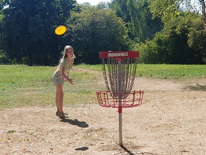 Disc Golf au Parc Loisirs et Nature de La Porte du Hainaut à Raismes