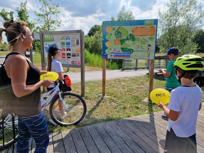 Nouveauté : Disc Golf au Parc de La Porte du Hainaut