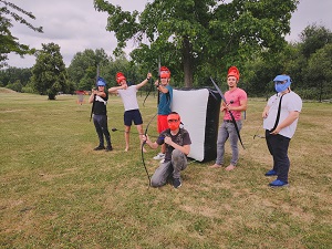 Archery Tag Battle au Parc de La Porte du Hainaut à Raismes