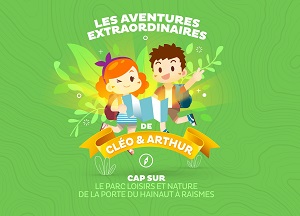 Parcours-jeu en famille au Parc de La Porte du Hainaut