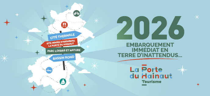 Bonne année 2026 sur La Porte du Hainaut ! Bonne année 2026 sur La Porte du Hainaut !