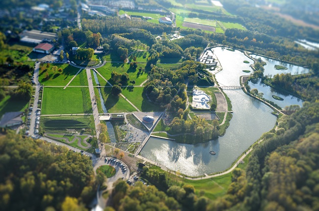 Parc de La Porte du Hainaut à Raismes