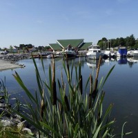 Port fluvial de La Porte du Hainaut à Saint-Amand-les-Eaux © PNR Scarpe-Escaut