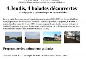 Cet été, marchez avec les Joyeux Godillots !