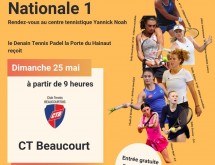 Tennis de haut niveau à Denain : l’élite sur les courts ce dimanche !