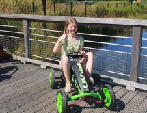 Nouveau : le kart à pédales au Parc Loisirs et Nature de La Porte du Hainaut à Raismes
