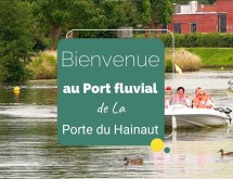 Porte ouverte sur le Port fluvial de La Porte du Hainaut