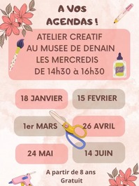 [Ateliers Créatifs/Jeune Public] Au Musée de Denain
