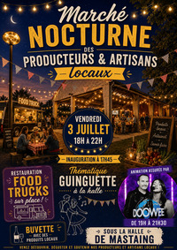 Marché nocturne des producteurs & artisans locaux - Mastaing