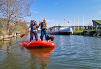 Activités nautiques au Port fluvial de La Porte du Hainaut