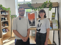 Rencontre avec Félix Bisiaux et Audrey Carpentier (Adley) - Sérigraphie