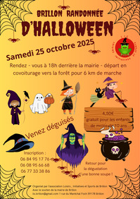 |JF| Randonnée d’Halloween à Brillon