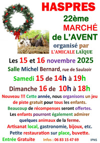 22e Marché de l’Avent – Haspres
