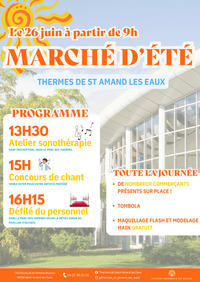 Marché d'été des Thermes de Saint-Amand-les-Eaux