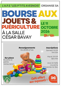 Bourse aux jouets