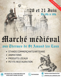Marché médiéval aux Thermes