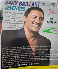 |Concert| Dany Brillant – Seventies