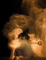 |Fête de la Sainte-Barbe| Spectacle de feu "Dharma"