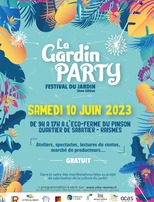 La Gardin Party / Festival dédié à la culture du jardin