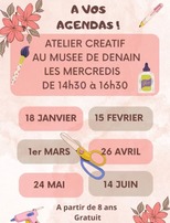 [Ateliers Créatifs/Jeune Public] Au Musée de Denain
