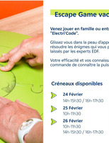 Escape game à la Centrale EDF de Bouchain