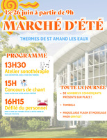 Marché d'été des Thermes de Saint-Amand-les-Eaux