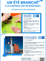 Un été branché à la centrale EDF de Bouchain !