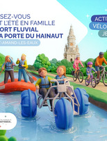Activités nautiques au Port fluvial de La Porte du Hainaut