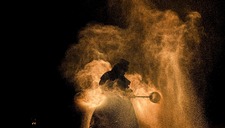 |Fête de la Sainte-Barbe| Spectacle de feu "Dharma"