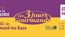Les 3 Jours gourmands - édition 2025