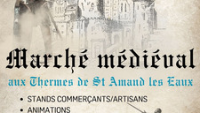 Marché médiéval aux Thermes